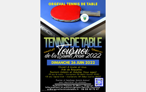 Tournoi de St Jean 2022